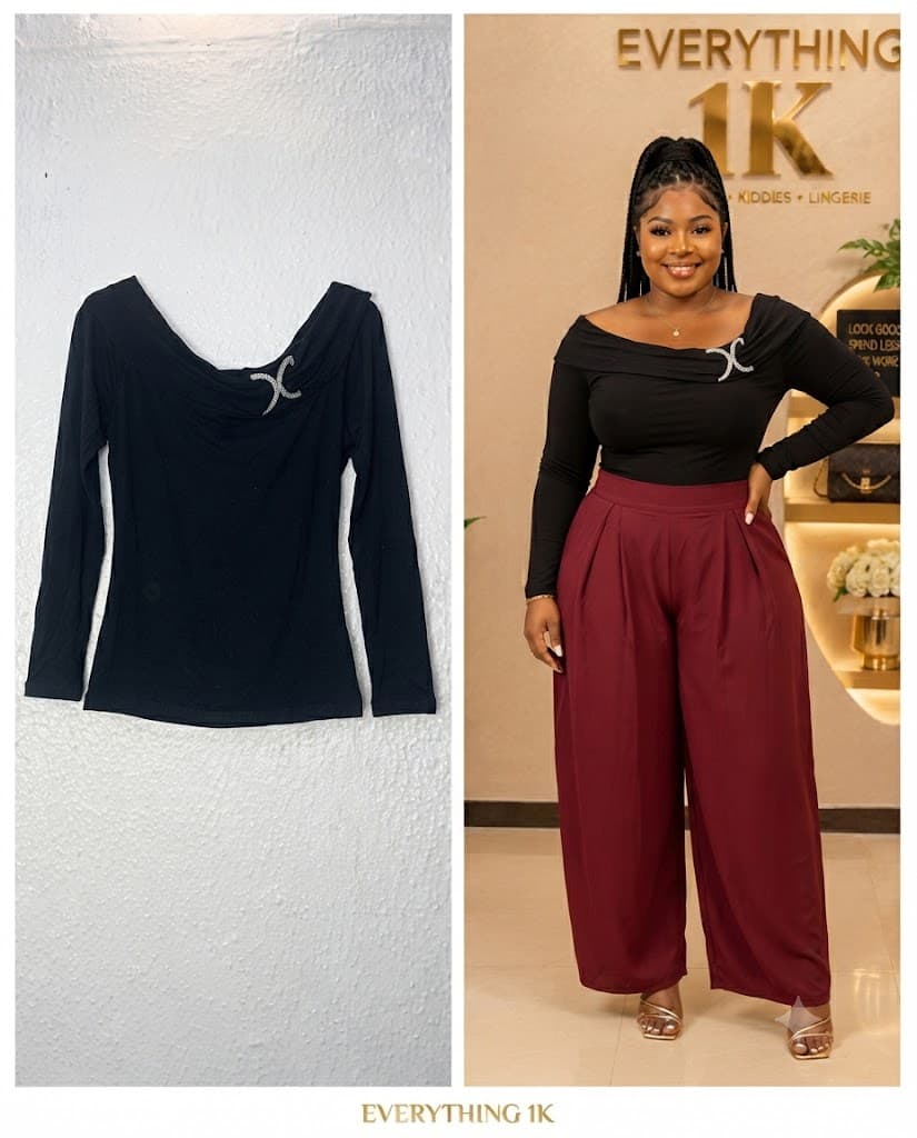 Ladies Basic Long sleeve Top