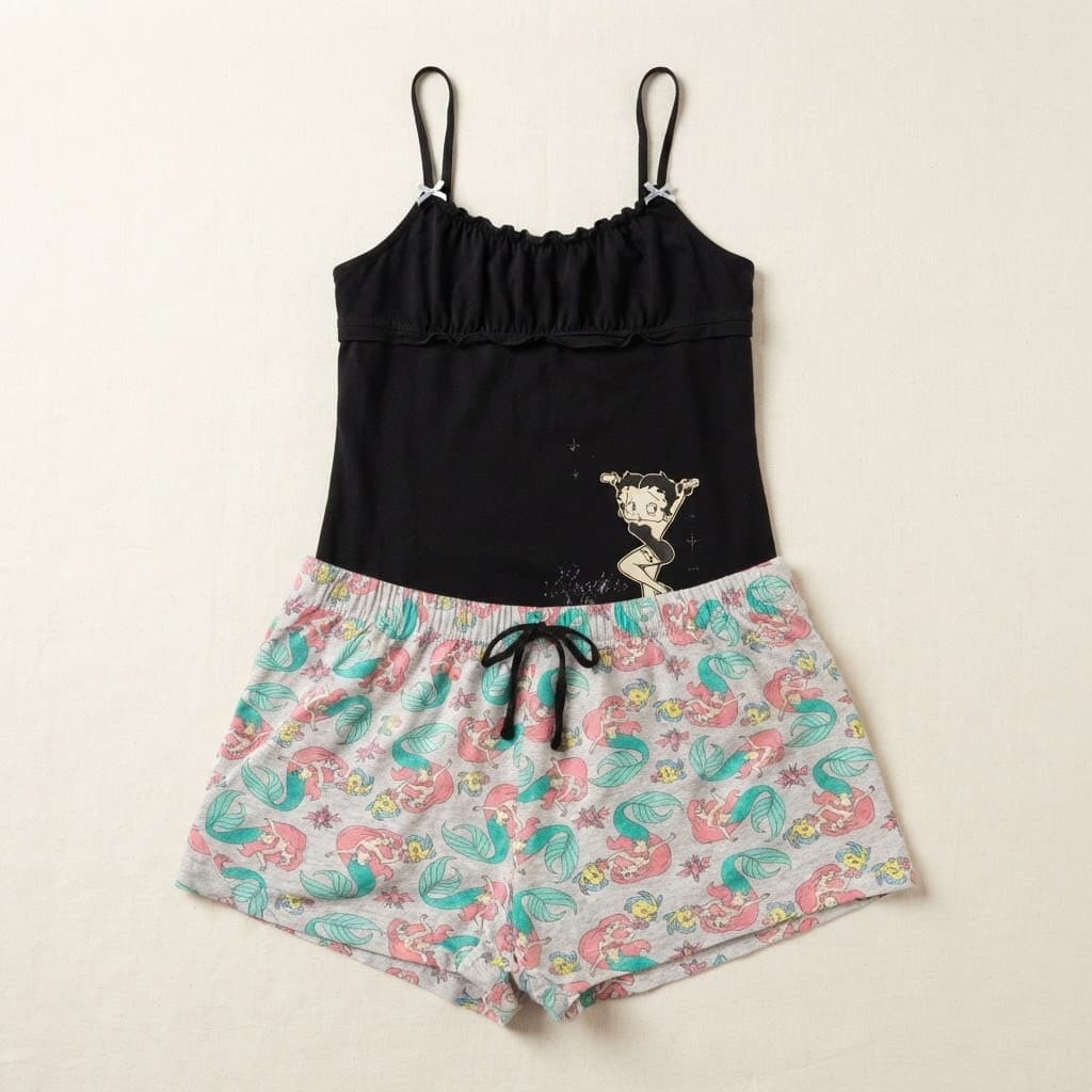 The Little Mermaid Ariel Print Pajama Set