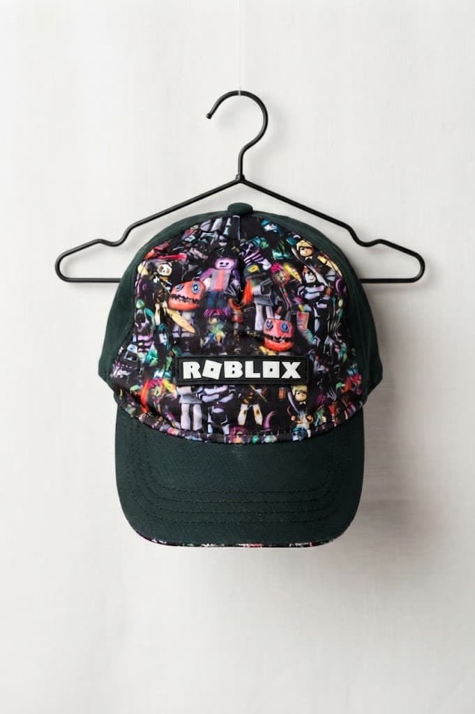 Dark Green Roblox Graphic Patch Cap