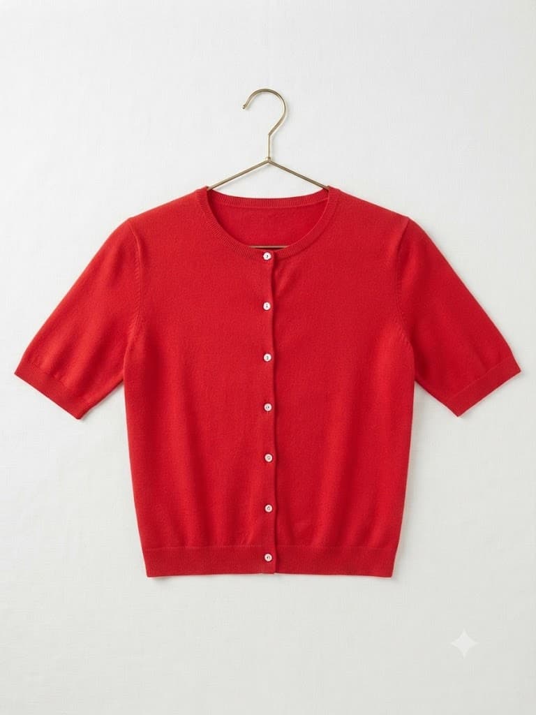 Pre-loved Short-Sleeve Cardigan
