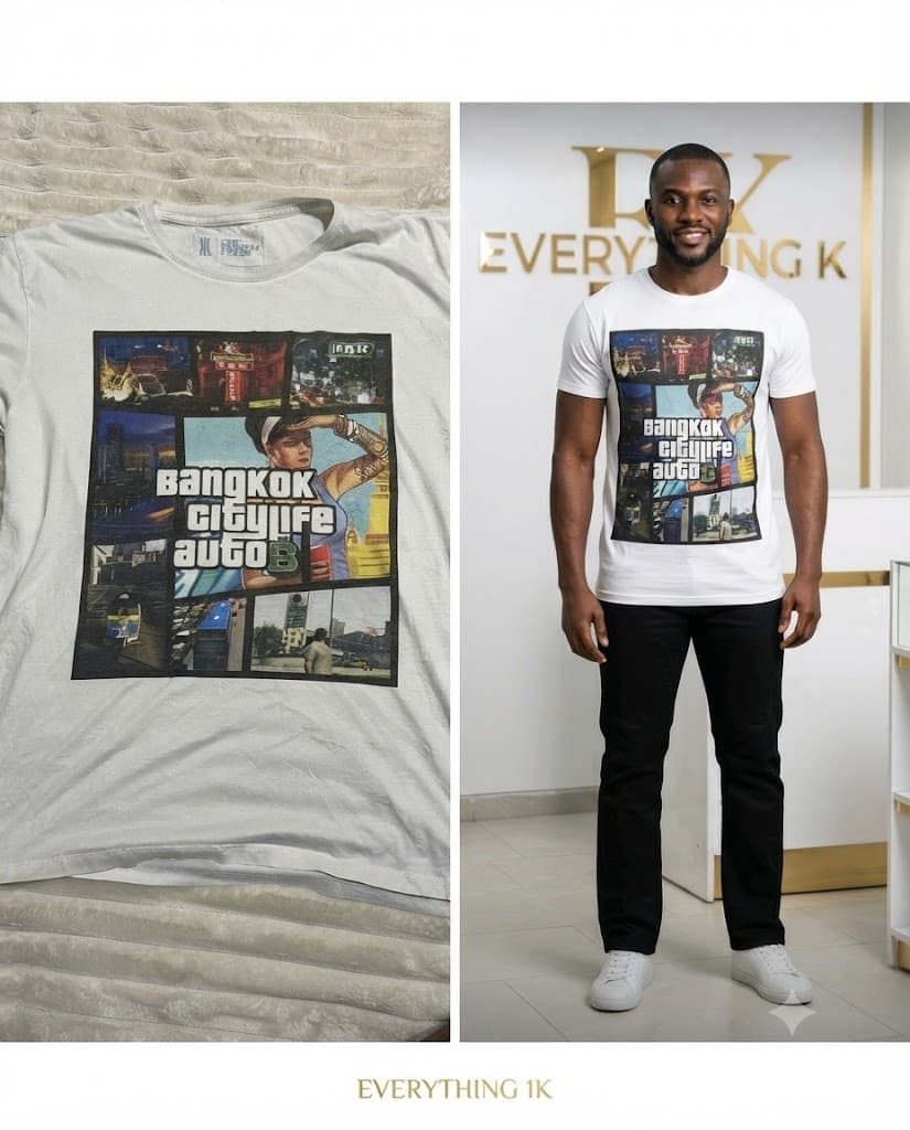 Bangkok City Life Auto Graphic Tee