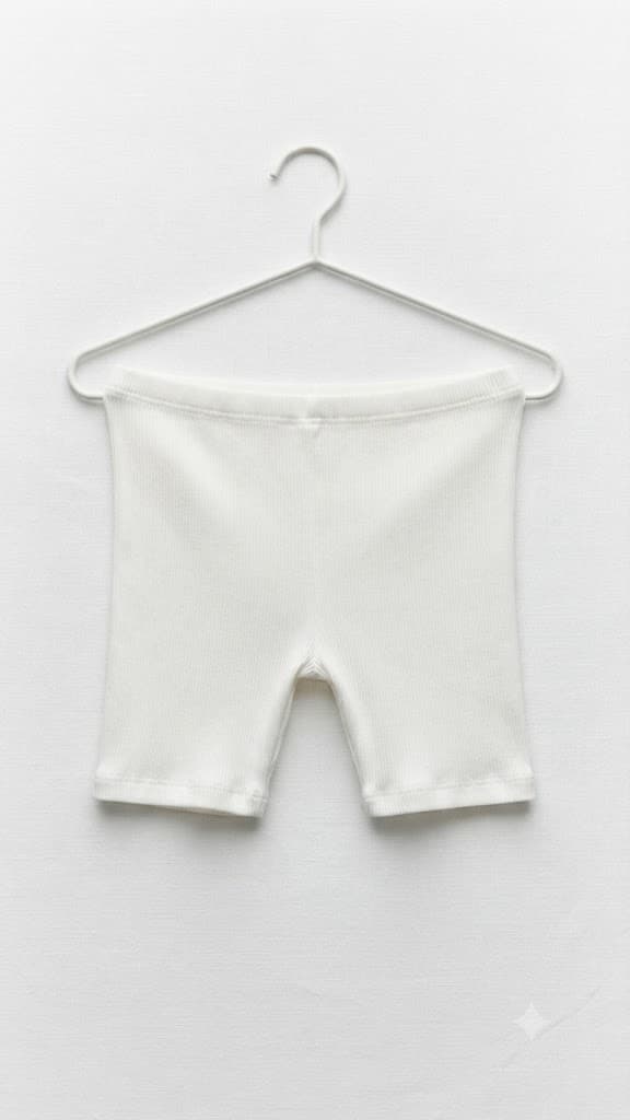 Pre loved Ribbed Knit Biker Shorts 12-24 month