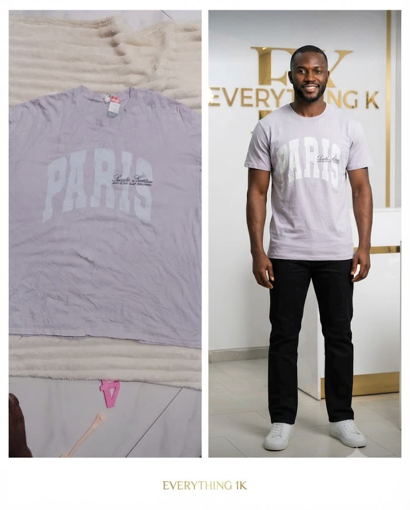 Paris" Collegiate Arch Logo Tee