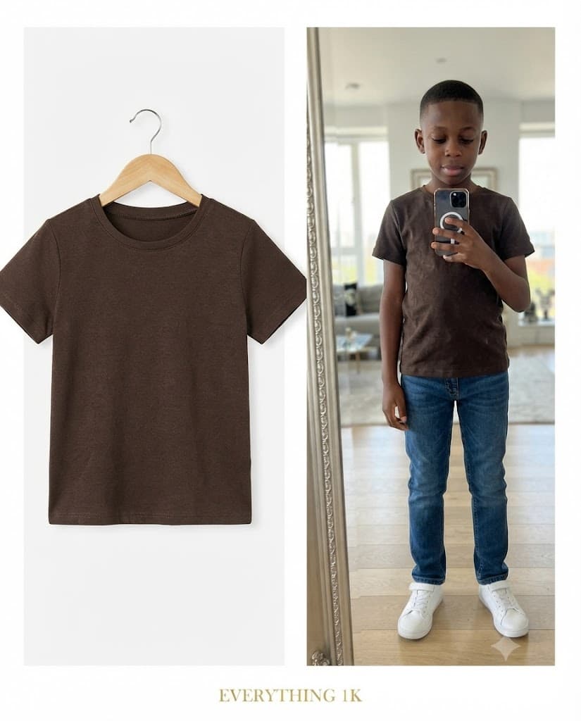 Pre-loved Boys Basic Short-Sleeve T-Shirt 3-5years