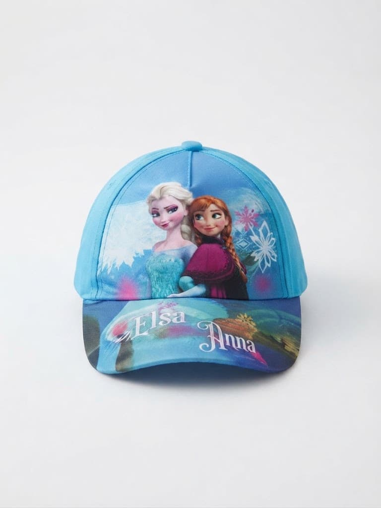 Kids Blue Frozen Elsa and Anna Kids' Baseball Cap