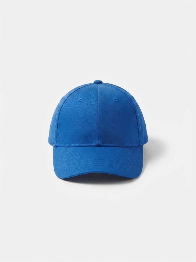 Royal Blue Minimalist Plain Baseball Cap