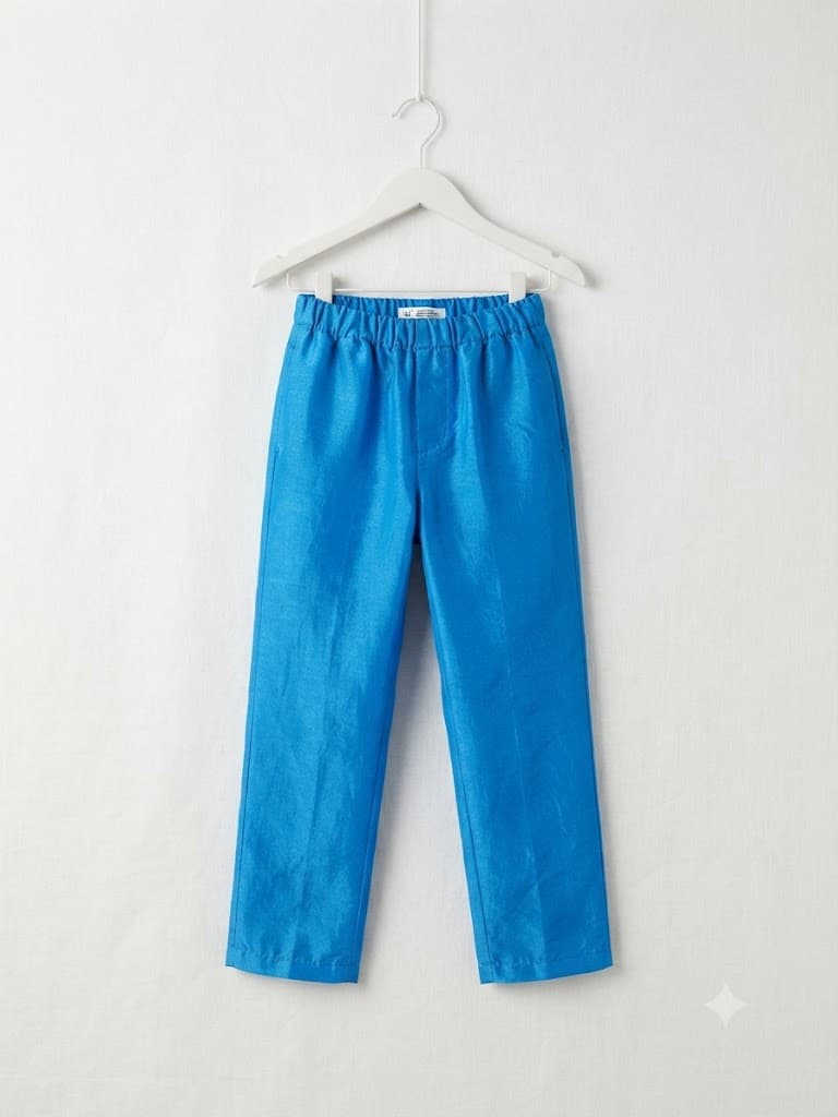 Pre-loved Boys Metallic Finish Trousers 5-7 years