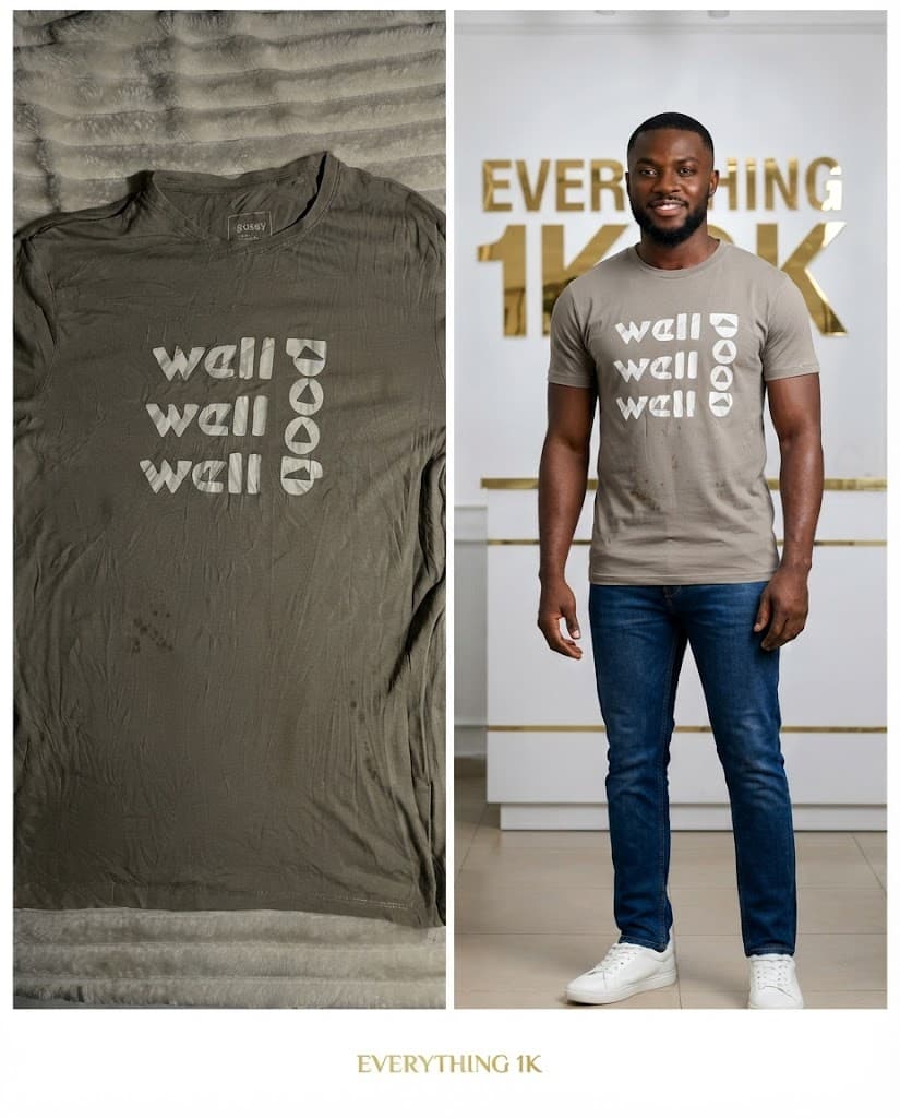 Well Well Well " Typographic Tee