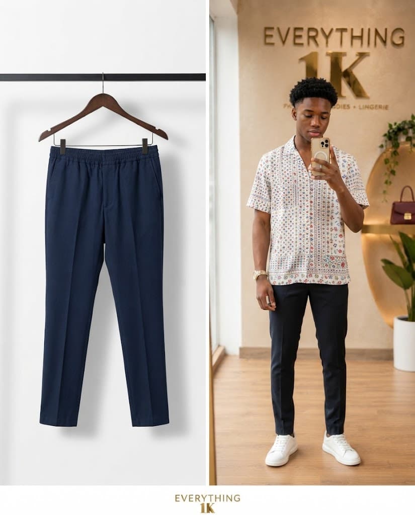 Pre-loved Boys Elastic Waist Dress Pants