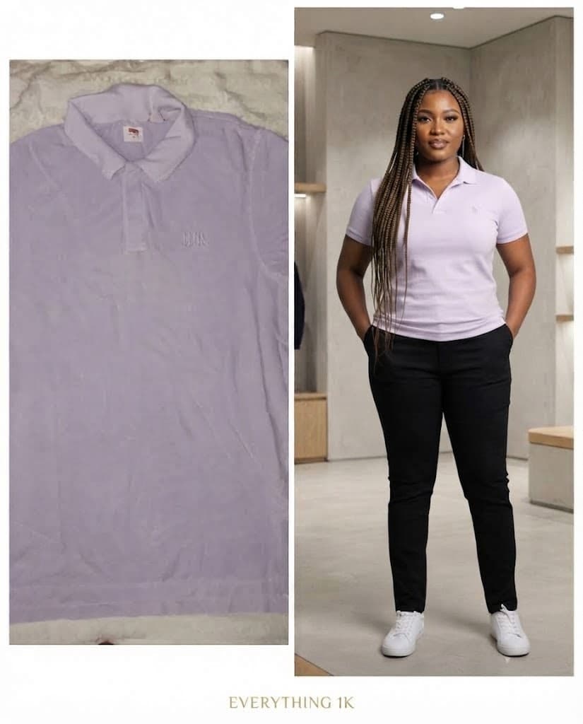 Classic Levi Lavender Polo Shirt